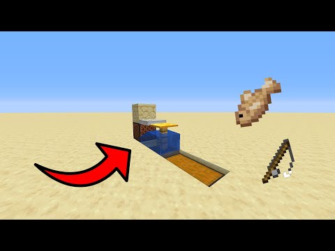 ✔ SIMPLE Afk-Fish Farm: Minecraft 1.15.2+