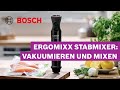 Bosch Stabmixer Ergo Mixx MS6CB61V1 Schwarz