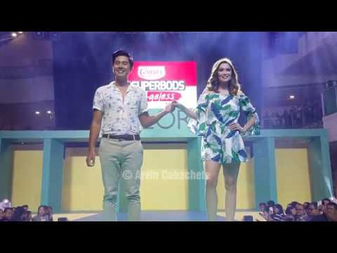 Paulo Avelino and Sunshine Cruz at the Century Tuna Superbods 2018 Zalora Fashion Show