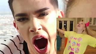jojo siwa vs james charles speaking cursive