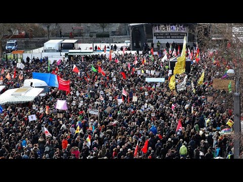 Großdemonstration in Erfurt: „Kein Pakt mit Faschisten“