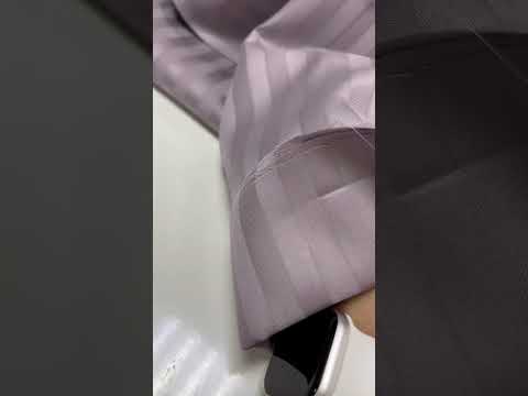 Страйп-сатин W 50 (пепельная сирень)