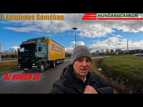 A Hungarocamion Rómába megy. Az utolsó út.