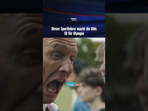 Dieser Sportlehrer macht die Kids fit für Olympia | heute-show #shorts