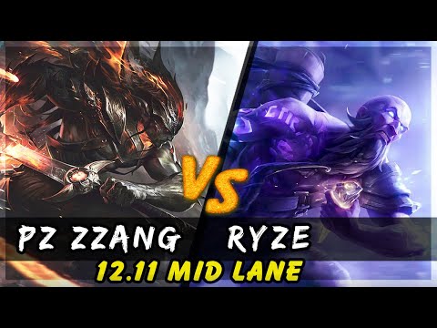 Pz Zzang - Yasuo vs Ryze MID Patch 12.11 - Yasuo Gameplay