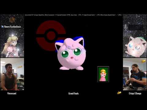 Simply Smashing #1: Vincessant (Peach) vs. Crispy | Chango (Jigglypuff) - Grand Finals - Melee