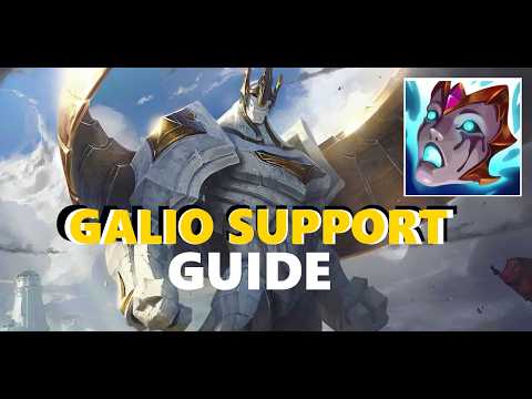 QUICK GALIO SUPPORT GUIDE - League of Legends