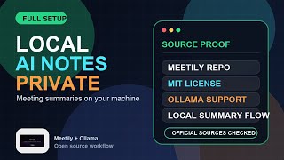 Meetily Full Setup: Free Local AI Meeting Assistant That Replaces Otter