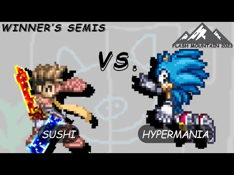 sushi (Lloyd) vs. HyperMania (Sonic) - SSF2 Winner's Semis - Flash Mountain 2023