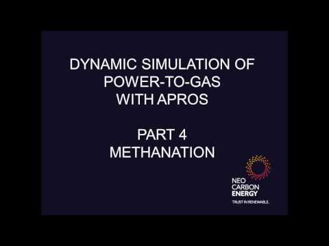 Apros Power to Gas, Part 4 - Methanation
