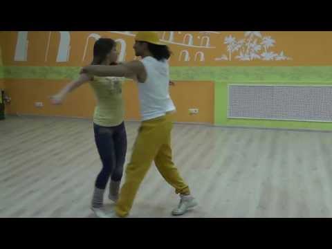 Zouk Class 29.04.13 at Brazuka Dance School - Wakko, Olga Z