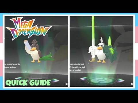 How To Evolve Galarian Farfetch'd Into Sirfetch'd In Legends ZA *Mega Dimension* | Quick Guide