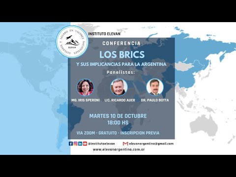 , title : 'Conferencia sobre los BRICS 10/10/23 - Instituto Elevan Argentina'