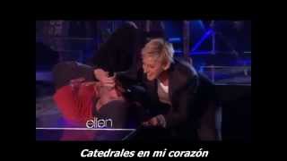 Coldplay - Every Teardrop is a Waterfall - Ellen rehearsal (Subtitulado)