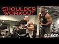 BUILD YOUR SHOULDERS | Workout with Tim Chase & Curtis Stevens