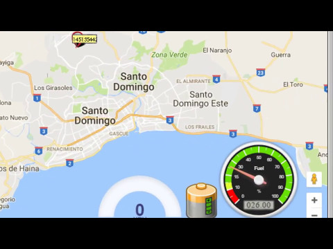 Gas LaserTrack GPS Video