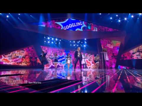 Eurovision 2012 San Marino HD: Valentina Monetta - The Social Network song.