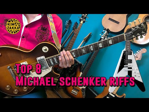 Top8 Michael Schenker Riffs