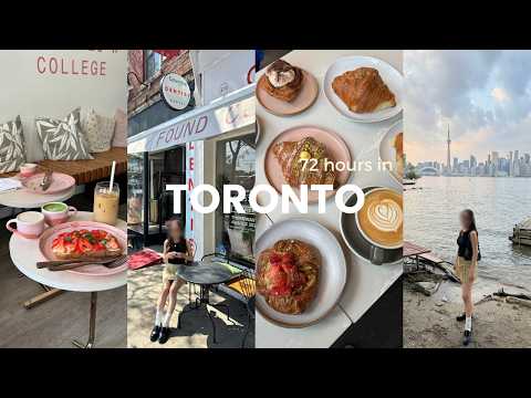 falling in love with Toronto 🍓🤍 exploring for the first time