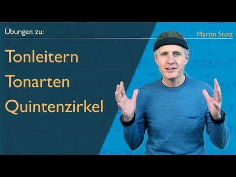 Musiktheorie: Übungen zu Tonleitern, Tonarten und dem Quintenzirkel