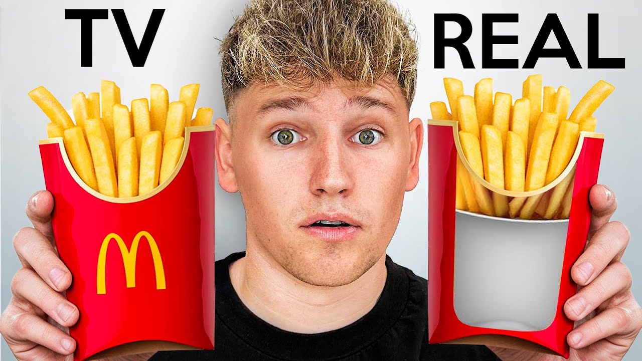 I Tested Fast Food Ads VS Real Life!