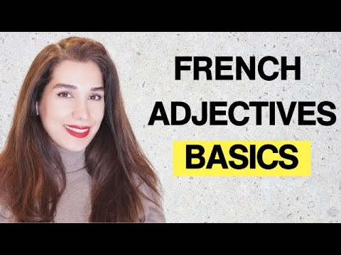 🔥 French Adjectives Made Easy:  The Only Rule Beginners Need