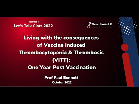 Living with the consequences of VITT: one year post vaccine