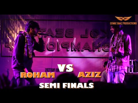 ROHAM VS AZIZ | KGL BEATBOX CHAMPIONSHIP | SEMI FINALS | SOLO BATTLES | PAKISTAN HIP-HOP