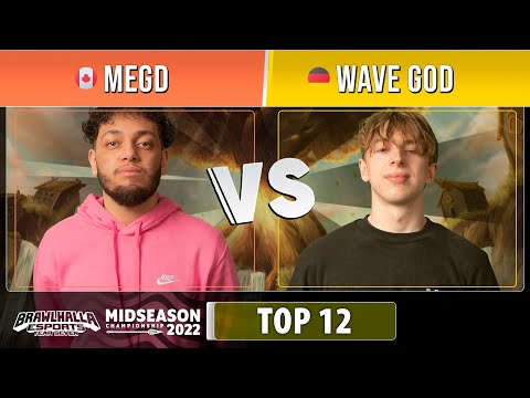 megD VS wave god - Top 12 - Midseason Championship 2022 - Singles