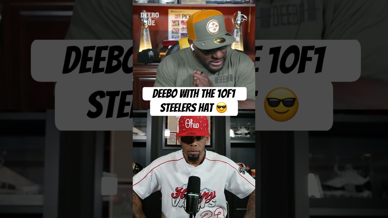 Deebo came in stepping with the fresh Steelers hat on and wondered why Joe wasn’t repping PA 😎😂