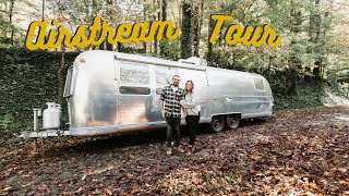 WE BOUGHT AN AIRSTREAM! Vintage Airstream Tour + Renovation Plans