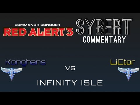 Konghans(A) vs Lictor(A) - Infinity Isle - Red Alert 3