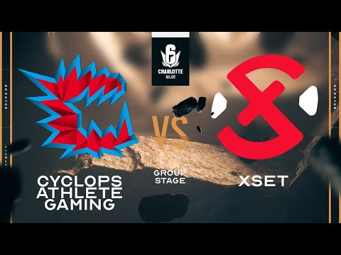 Six Charlotte Major 2022 グループステージ Day3 CYCLOPS athlete gaming vs XSET