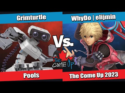 The Come Up 2023 Pools - Grimturtle (R.O.B.) vs WhyDo | elijmin (Shulk) - Ultimate Singles