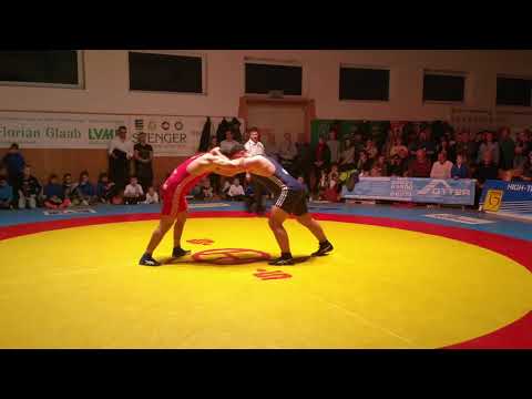 30.11.2019 RWG vs. KSC Hösbach - 130kg Freistil: Yordan Kungalov vs Vasile Vlad Caras