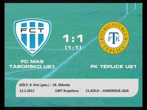 FC MAS Táborsko U21 - FK Teplice U21