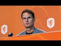 Persconferentie Oranje