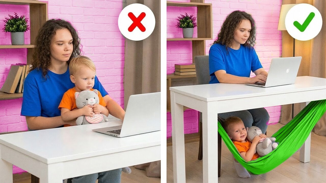 忙しいママのための命を救う育児のヒント 🔥