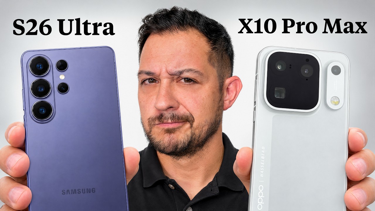 OPPO Find X10 Pro Max vs Galaxy S26 Ultra 👑 Un solo REY