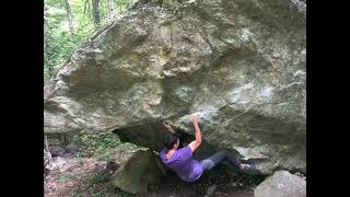 Video thumbnail: Les trous sciés, 7a+. Ailefroide