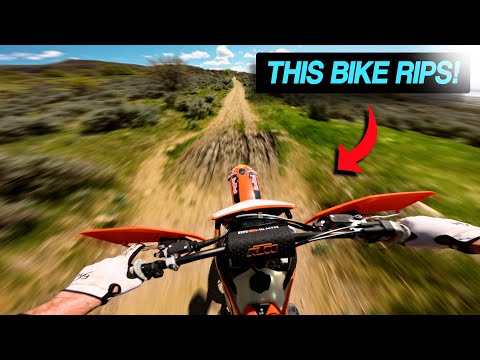 First Ride On My New 2025 KTM 300 XC-W!