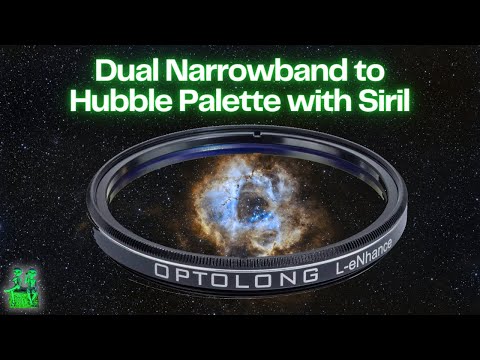Dual Narrowband Filters, Siril & the Hubble Palette