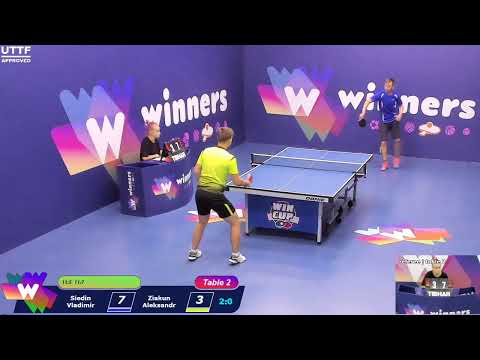 WINners CUP table 2  30.08 Siedin Vladimir - Ziakun Aleksandr  20:30