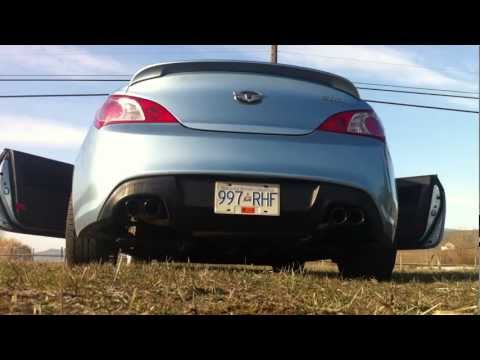 Genesis Coupe 2.0T Megan Racing Custom Exhaust