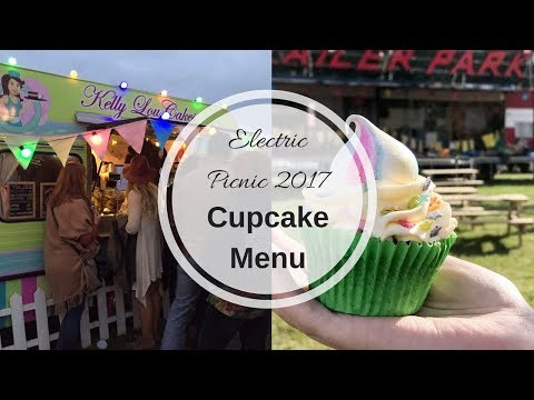 Electric Picnic 2017 Cupcake Menu