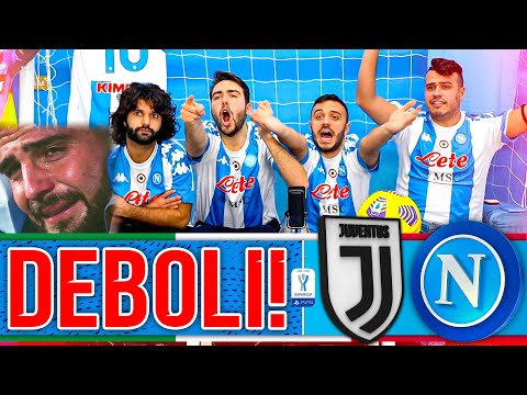 😡WEAK!!!! JUVENTUS 2-0 NAPLES | SUPERCUP FINAL LIVE REACTION NAPLES FANS HD