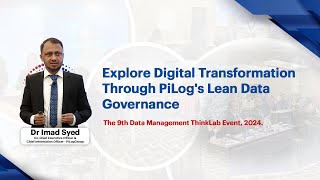 The 9th Data Management ThinkLab Event, 2024.| #piloggroup #thinklinker