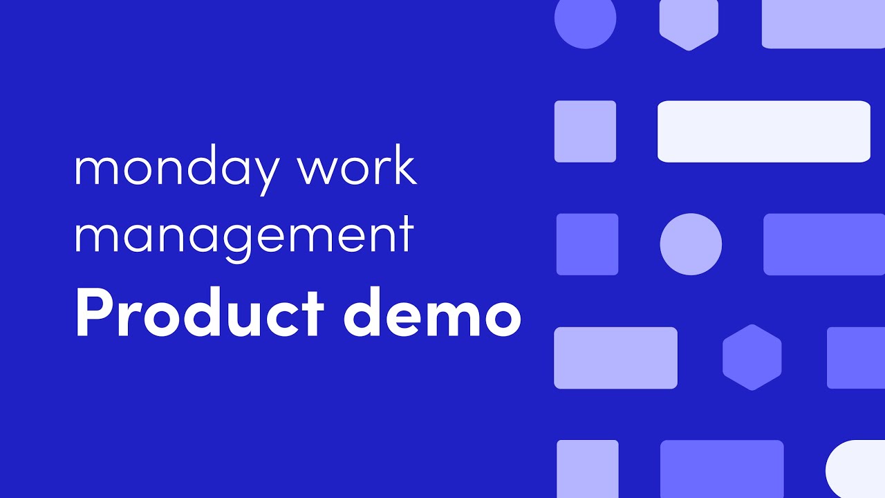 monday work management product demo. Official monday.com video
