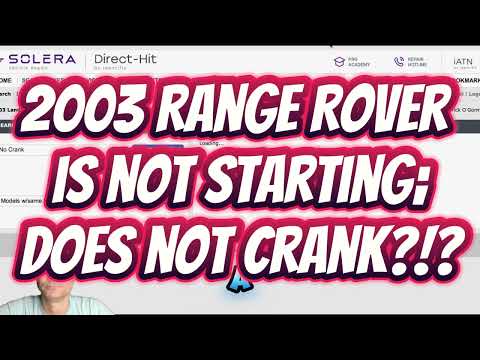 Range Rover Won’t Start? No Crank, No Start Diagnosis | Battery, Starter & Relay Troubleshooting