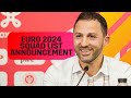 Domenico Tedesco reveals his EURO 2024 squad 🇧🇪🎙️ | #EURO2024 | #REDDEVILS